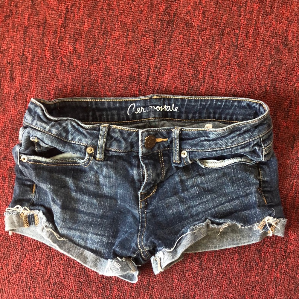 Jean shorts